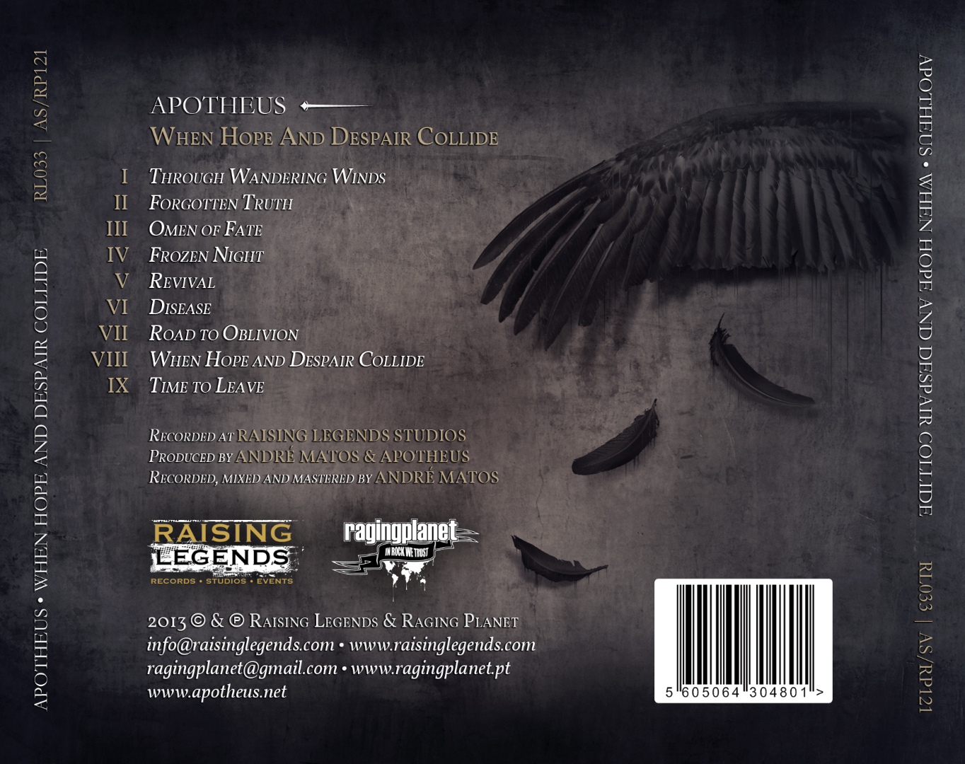 Apotheus band back cover artwork
